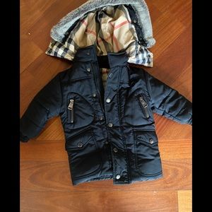Burberry baby coat